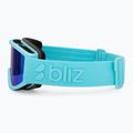Skibrille Kinder Bliz Pixie Jr matte turquoise/brown/green multi 4