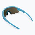Bliz Matrix Kleine matte blau/graue blaue Spiegel-Sonnenbrille 2