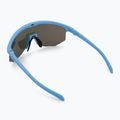 Bliz Hero matte blau/graue Sonnenbrille mit blauem Spiegel 2