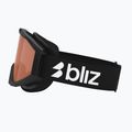 Kinder-Skibrille Bliz Liner Jr matte black/orange 8