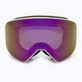 Skibrille Bliz Flow matte white/smoke/pink 2