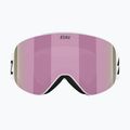 Skibrille Bliz Flow matte white/smoke/pink 2