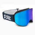 Skibrille Bliz Flow matte blue/brown/blue multi