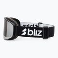 Skibrille Bliz Flow matte black/smoke/silver mirror 4
