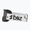 Kinder-Skibrille Bliz Pixie Jr matte black/brown 4