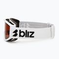 Skibrille Kinder Bliz Pixie Jr matte white/orange 4