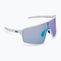 Bliz P001 Nano Optics Nordic Light matt weiß/begonien/violett blau multi Sonnenbrille