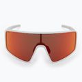 Bliz P001 matte weiß/braune rote Spiegel-Sonnenbrille 3