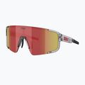 Sonnenbrille Bliz P003 transparent dark grey/brown red multi