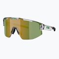 Sonnenbrille Bliz Matrix transparent white/brown green multi