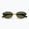 Sonnenbrille Ray-Ban RB3774D arista gold/dark green polarized 3
