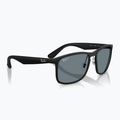 Sonnenbrille Ray-Ban Rb4264 Polarized+ Lenses matte matte black/blue polarized+