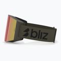 Skibrille Bliz G003 matte camo green/brown/red multi 4