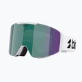 Skibrille Bliz G004 matte white/brown/green multi