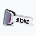 Skibrille Bliz G004 matte white/brown/green multi 4