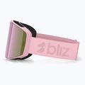 Skibrille Bliz G004 matte pink/brown/pink multi 4