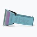 Skibrille Bliz G003S matte turquoise/brown/green multi 4