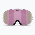 Skibrille Bliz G004 matte white/brown/pink multi 2
