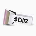 Skibrille Bliz G003S matte white/brown/pink multi 4