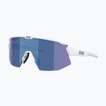 Sonnenbrille Bliz Breeze Small matte white/smoke blue multi/pink