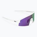 Sonnenbrille Bliz P006S matte white/smoke purple mirror