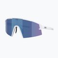 Sonnenbrille Bliz P006S matte white/smoke purple mirror