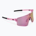 Sonnenbrille Bliz P001S transparent pink/brown rose multi