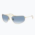Sonnenbrille Ray-Ban RB3780 arista gold/transparent blue gradient 3