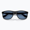 Sonnenbrille Ray-Ban RB4468 Polarized Lenses matte sand black/blue polarized 3