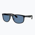 Sonnenbrille Ray-Ban RB4468 Polarized Lenses matte sand black/blue polarized 4