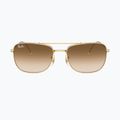 Sonnenbrille Ray-Ban Bain Bridge arista gold/brown gradient 2