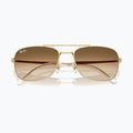 Sonnenbrille Ray-Ban Bain Bridge arista gold/brown gradient 3