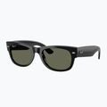 Sonnenbrille Ray-Ban Mega Wayfarer II black/green 4