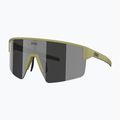Sonnenbrille Bliz P004 matte amber green/smoke silver mirror