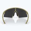 Sonnenbrille Bliz P006 matte amber green/smoke silver mirror 4