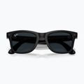 Brille mit Kamera Ray-Ban Meta Wayfarer shiny black/trs grey 9