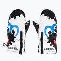 Skihandschuhe Kinder Level Lucky Mitt pk white 2