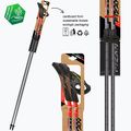 Nordic Walking Stöcke Fizan Carbon Pro Impulse rot 3