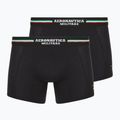 Boxershorts Aeronautica Militare AM1UBX002 Trunk 2er-Pack black