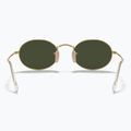 Sonnenbrille Ray-Ban Oval arista gold/green g-15 5