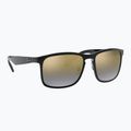 Sonnenbrille Ray-Ban Rb4264 Polarized+ Lenses polarized black/blue gold polarized+