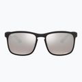 Sonnenbrille Ray-Ban Rb4264 Polarized+ Lenses matte black/silver polarized+ 2