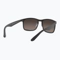 Sonnenbrille Ray-Ban Rb4264 Polarized+ Lenses matte black/silver polarized+ 5