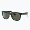 Kinder-Sonnenbrille Ray-Ban Justin black/dark green 4