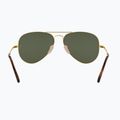 Sonnenbrille Ray-Ban Aviator Metal II gold arista/green g-15 5