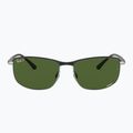Sonnenbrille Ray-Ban Rb3671 Polarized+ Lenses black silver/dark green polarized+ 2
