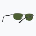 Sonnenbrille Ray-Ban Rb3671 Polarized+ Lenses black silver/dark green polarized+ 6
