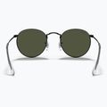 Sonnenbrille Ray-Ban Round Metal black/green g-15 5