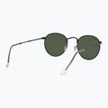Sonnenbrille Ray-Ban Round Metal black/green g-15 6