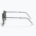 Sonnenbrille Ray-Ban Round Metal black/green g-15 7
